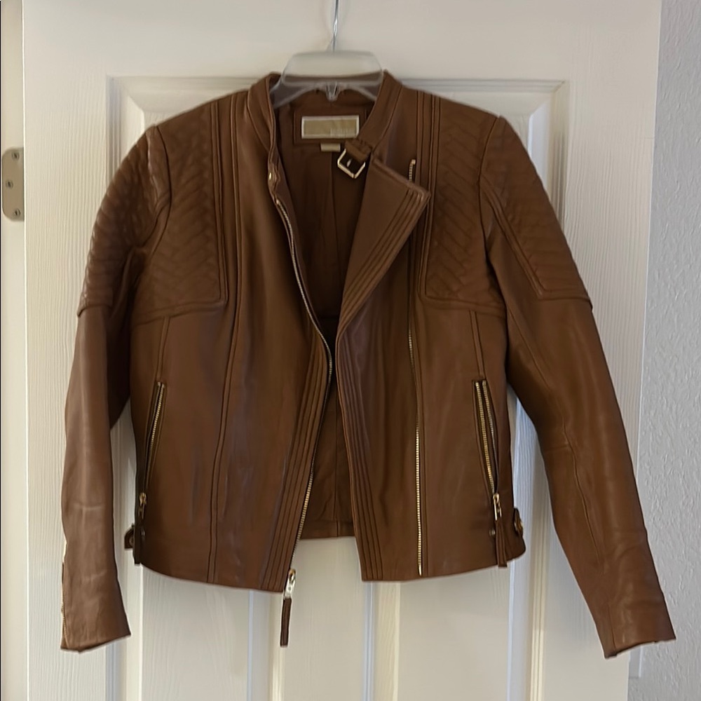 Michael Kors Leather Jacket